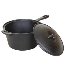 High Quality Die-Casting Cast Iron Sauce Pan /Milk Pot